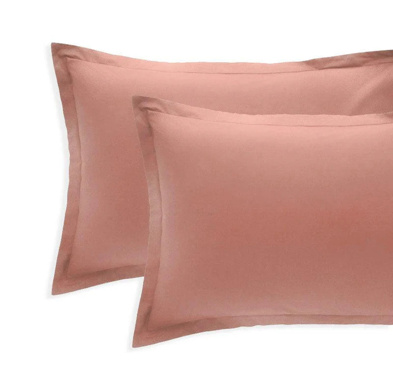 Coppia Federe Riviera Paint | 100% Cotone Madapolam 4 volants