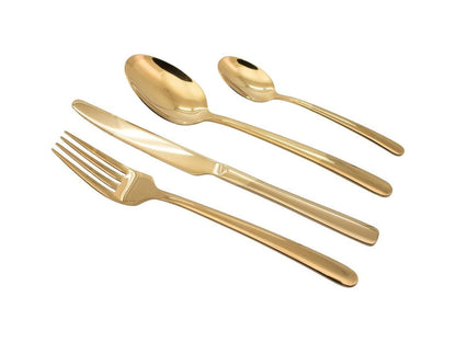 Servizio Posate Regal Oro Acciaio Inox 24pz