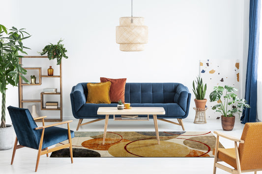 Tappeto Moderno Sobel Smart 65004 160x235 cm Design Astratto Multicolor Pelo Medio