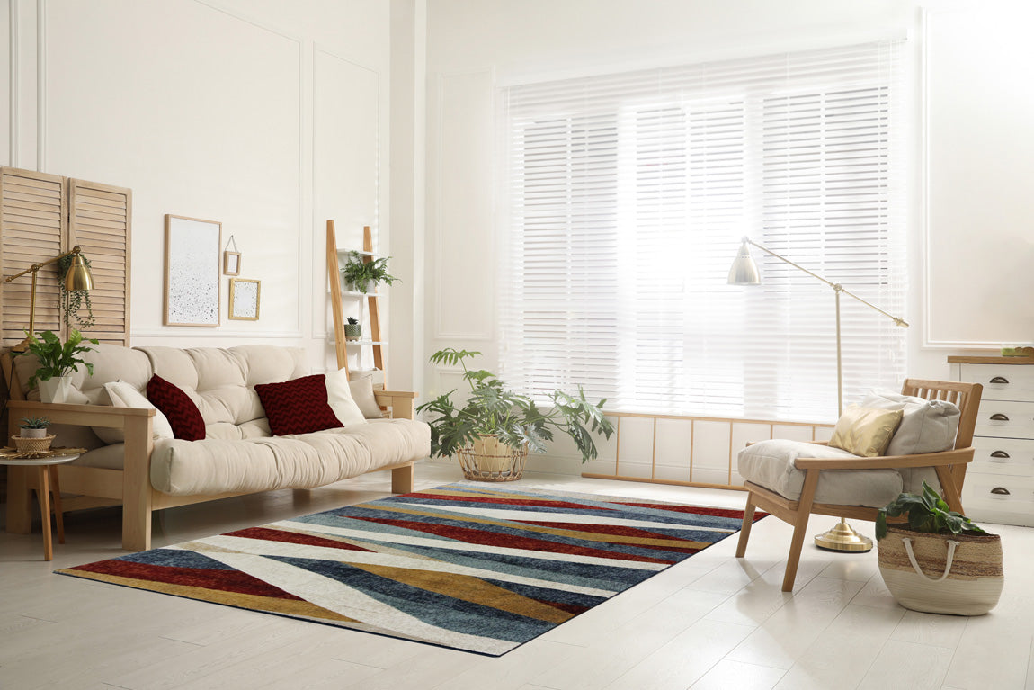 Tappeto Moderno Sobel Smart Classic 160x235 cm Multicolor Pelo Medio Arredo Salotto