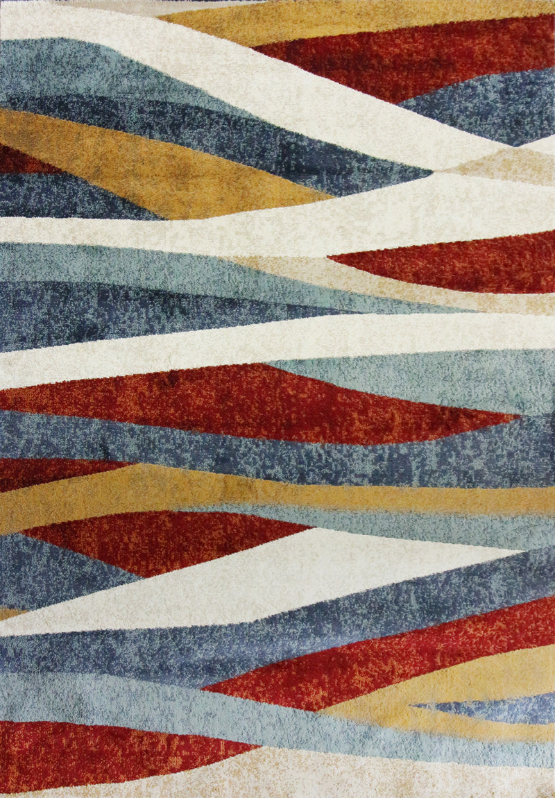 Tappeto Moderno Sobel Smart Classic 160x235 cm Multicolor Pelo Medio Arredo Salotto