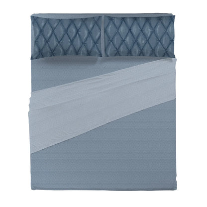 Lenzuola Matrimoniali Thun Plume Blue | 100% Cotone