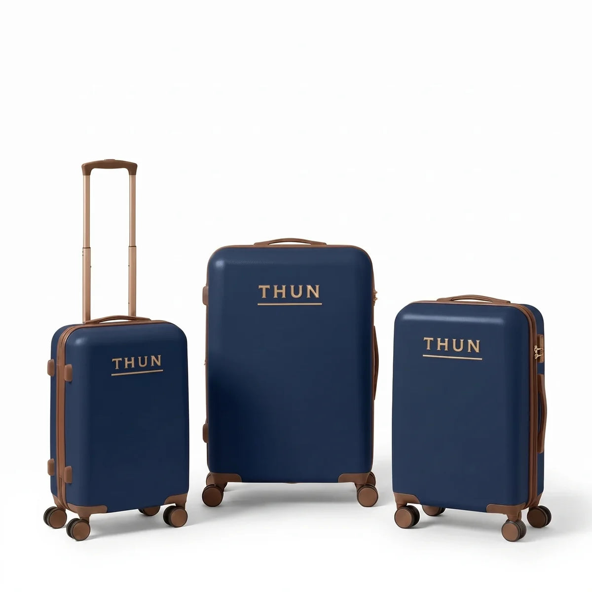 Set 3 Valigie THUN Travel Annita S/M/L – Trolley da Viaggio