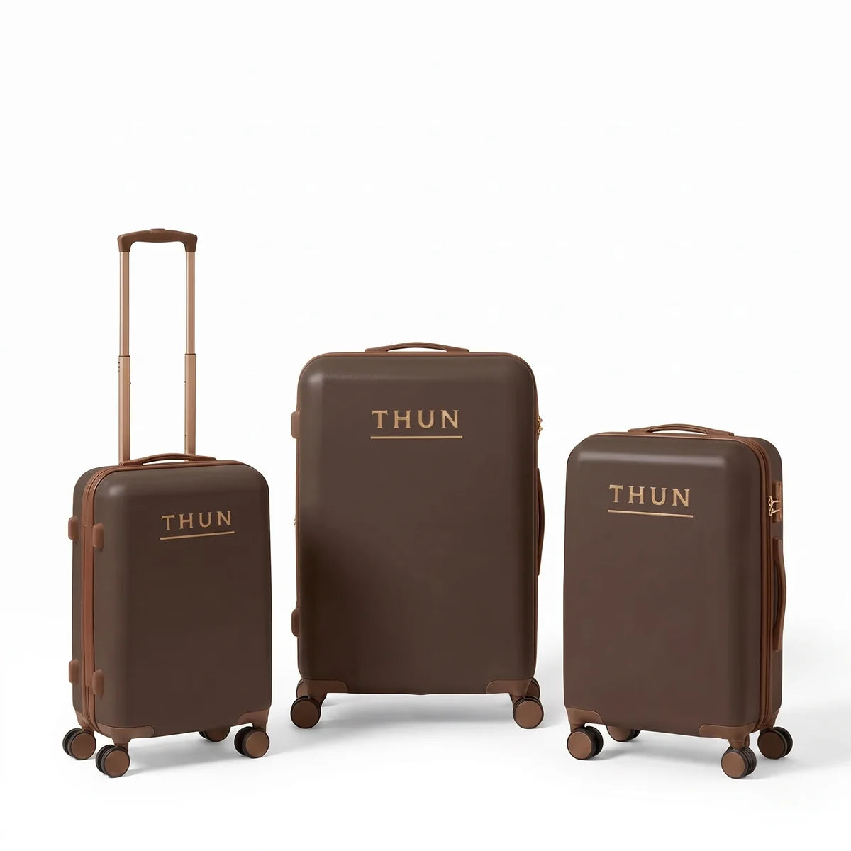 Set 3 Valigie THUN Travel Annita S/M/L – Trolley da Viaggio