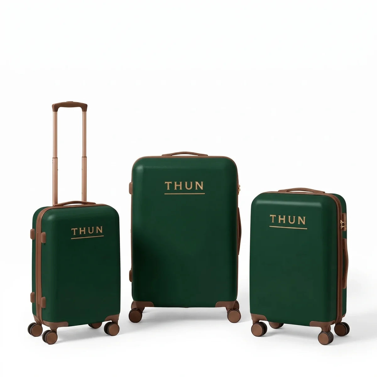 Set 3 Valigie THUN Travel Annita S/M/L – Trolley da Viaggio