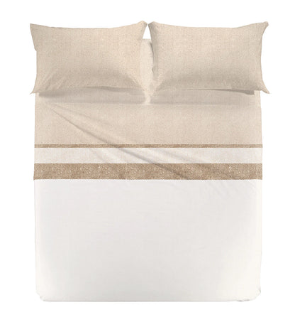 Completo Lenzuola Caleffi Nevada Singolo 100% Cotone