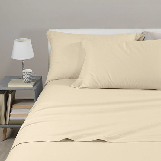 Completo Letto Flanella Caleffi Tinta Unita