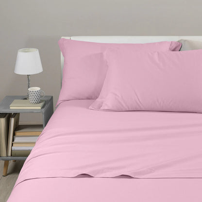Completo Letto Flanella Caleffi Tinta Unita