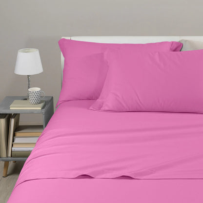 Completo Letto Flanella Caleffi Tinta Unita