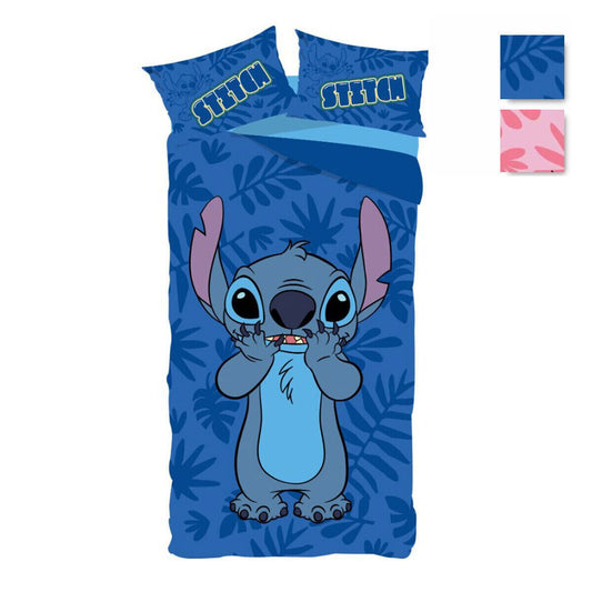 Completo Letto in Cotone Singolo Stitch Disney Home