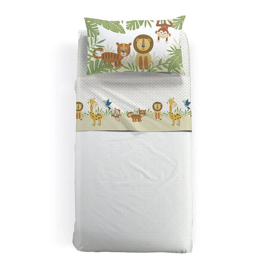 Completo Letto in Cotone Singolo Caleffi Tropical
