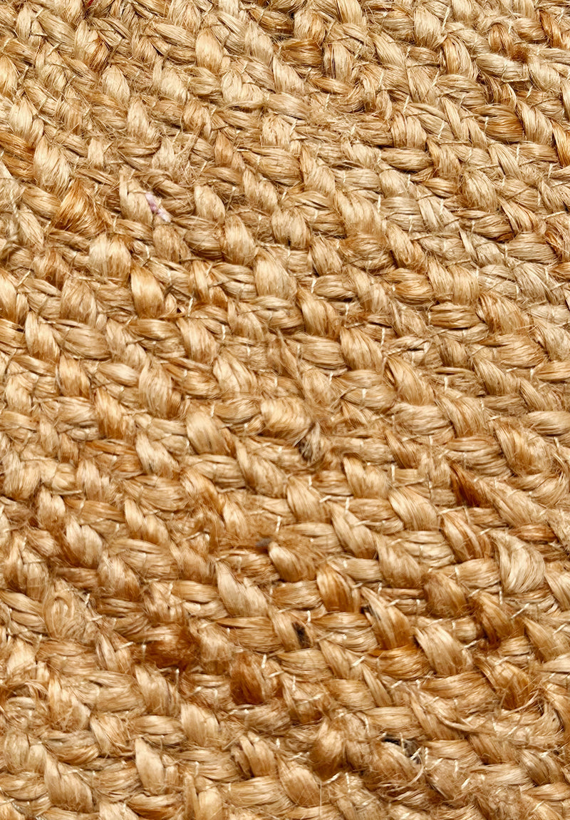 Tappeto Rotondo in Juta Naturale 100%-Modello Juta 234, ø110