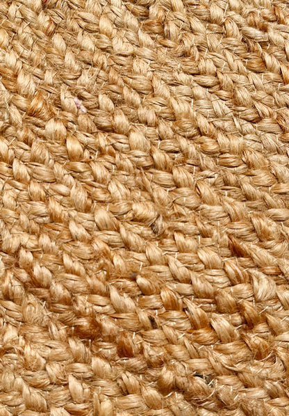Tappeto Rotondo in Juta Naturale 100%-Modello Juta 234, ø110