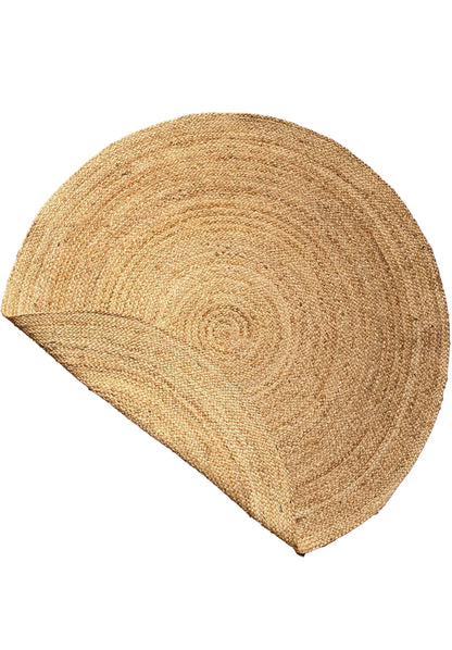 Tappeto Rotondo in Juta Naturale 100%-Modello Juta 234, ø110