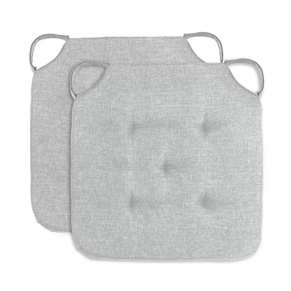 Coppia Cuscini Kiki 40x40 Memory 4 cm | Antimacchia con Feltro
