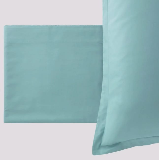 Parure Copripiumino Riviera Matrimoniale | 100% Cotone Madapolam con 2 Federe 4 Volants