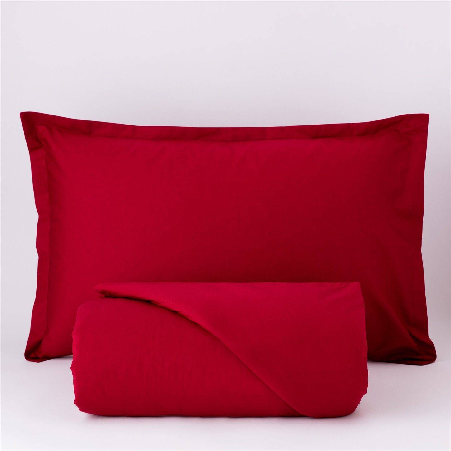 Parure Copripiumino Riviera Matrimoniale | 100% Cotone Madapolam con 2 Federe 4 Volants