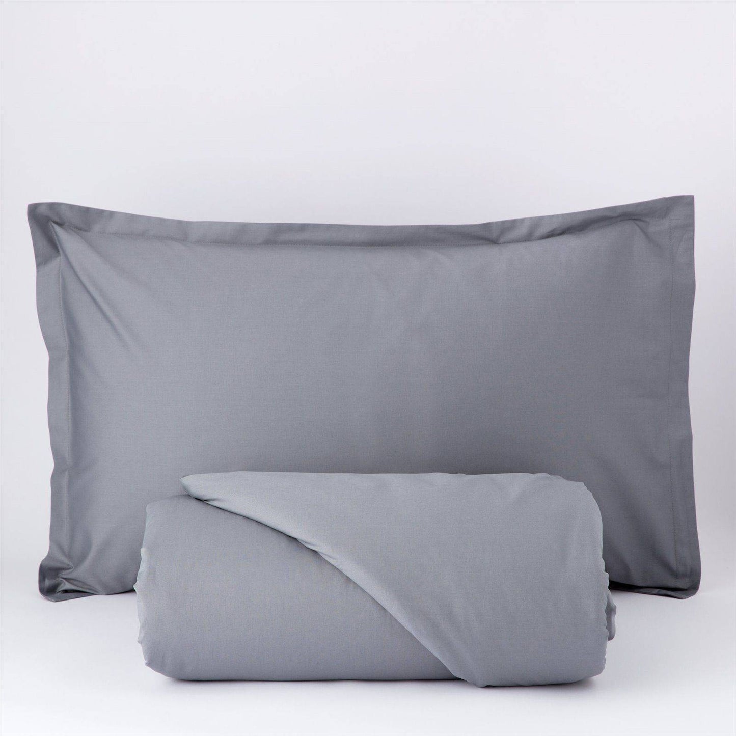 Parure Copripiumino Riviera Matrimoniale | 100% Cotone Madapolam con 2 Federe 4 Volants