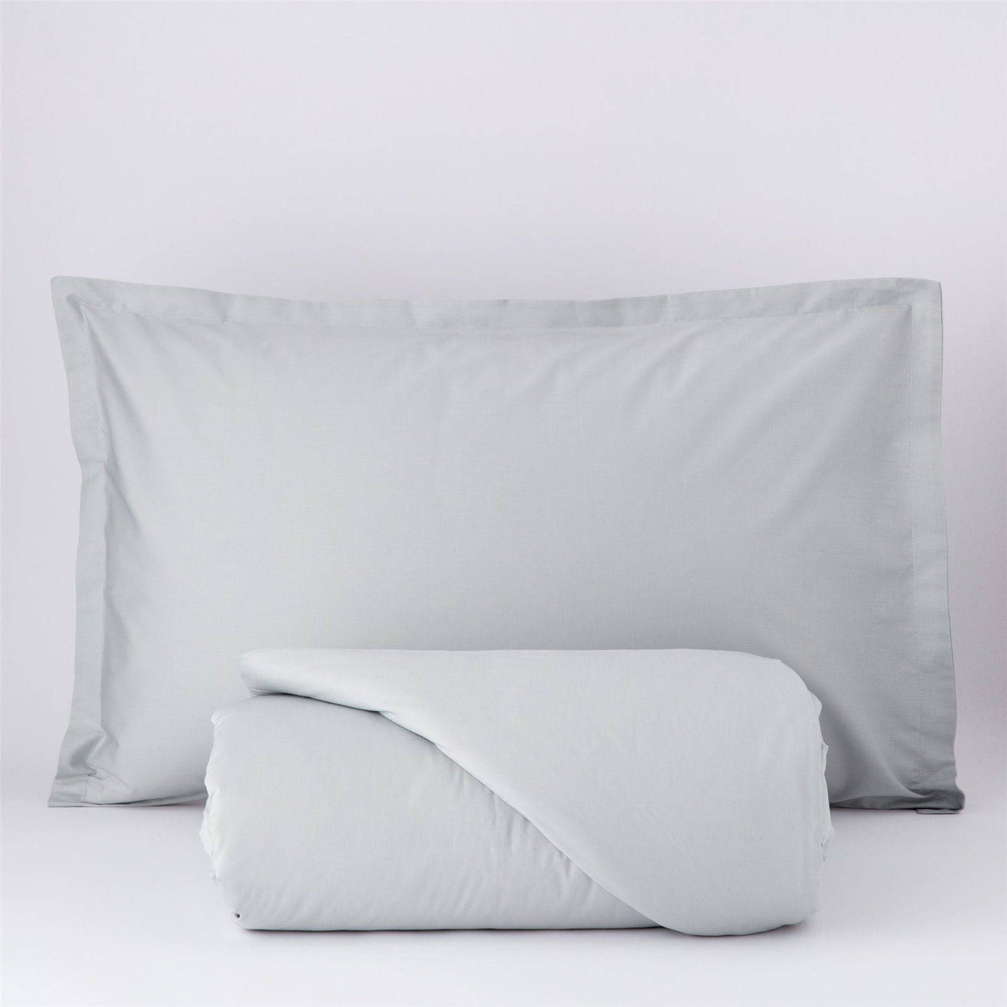 Parure Copripiumino Riviera Matrimoniale | 100% Cotone Madapolam con 2 Federe 4 Volants