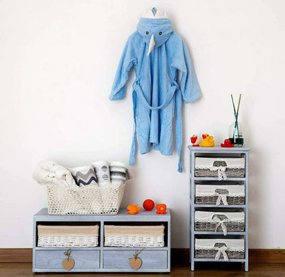 Accappatoio Baby Animals Shark Riviera