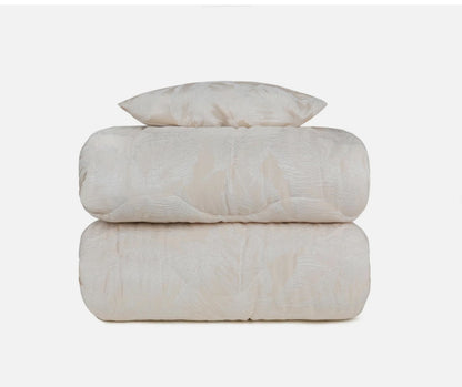 Trapunta Matrimoniale Laura Blasi "Irene" con Cuscino Arredo - Eleganza Made in Italy