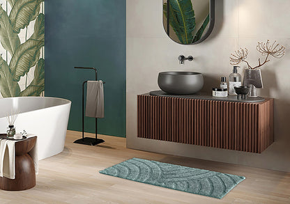 Tappeto Bagno Sobel Zen 50x80 100% Cotone Disegnato in Italia