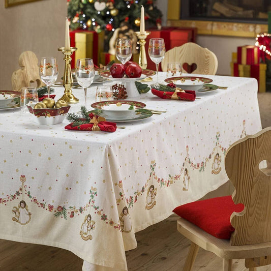 Tovaglia Thun Sorprese Di Natale 100% Cotone