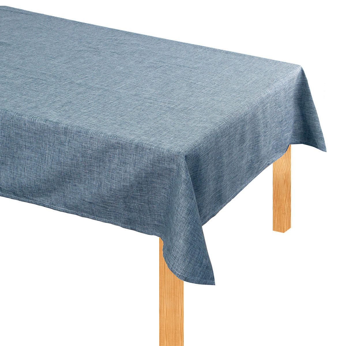Tovaglia Antimacchia Kiki Effetto Lino 140x320 cm 16 Posti No Stiro