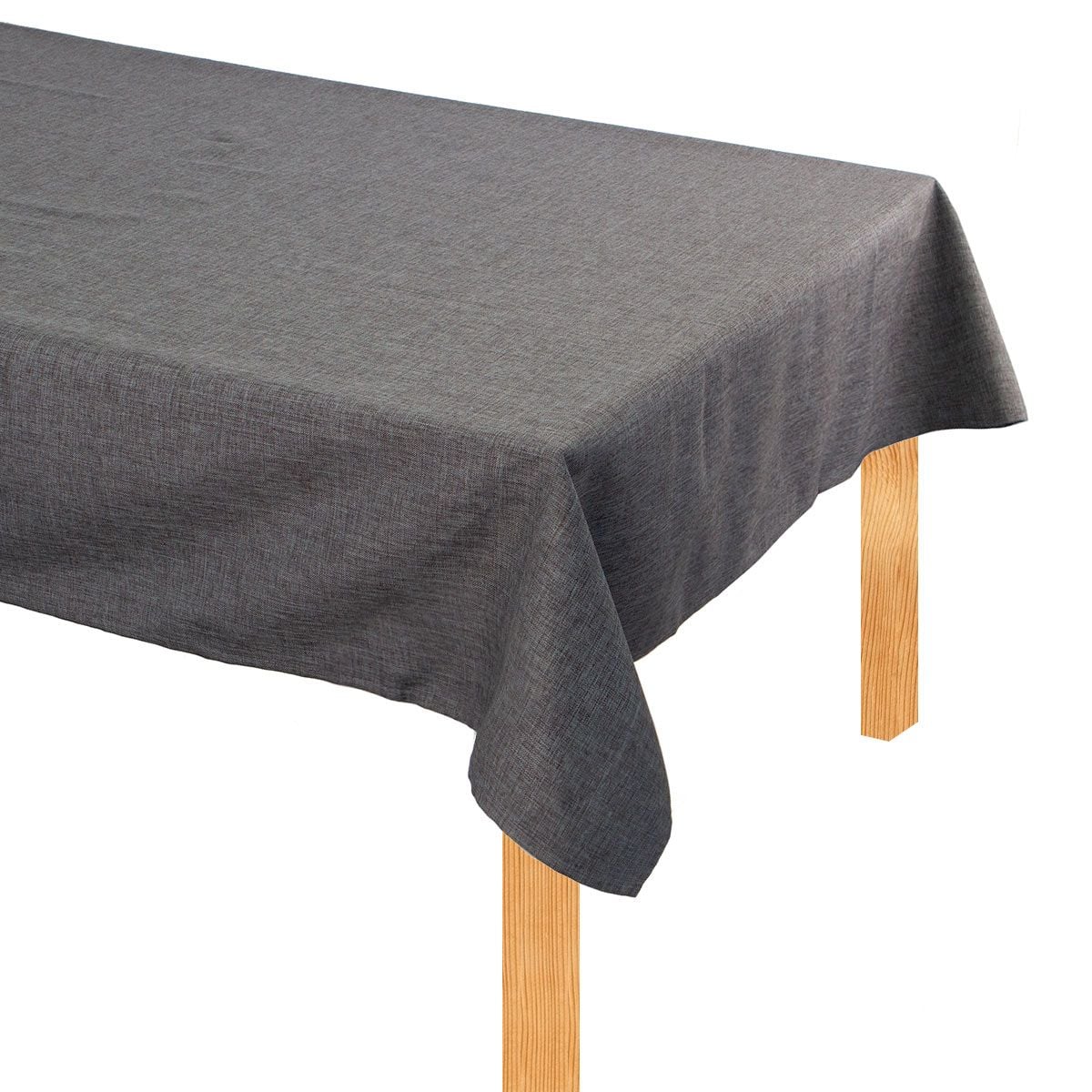 Tovaglia Antimacchia Kiki Effetto Lino Quadrata 140x140 cm 4 Posti No Stiro