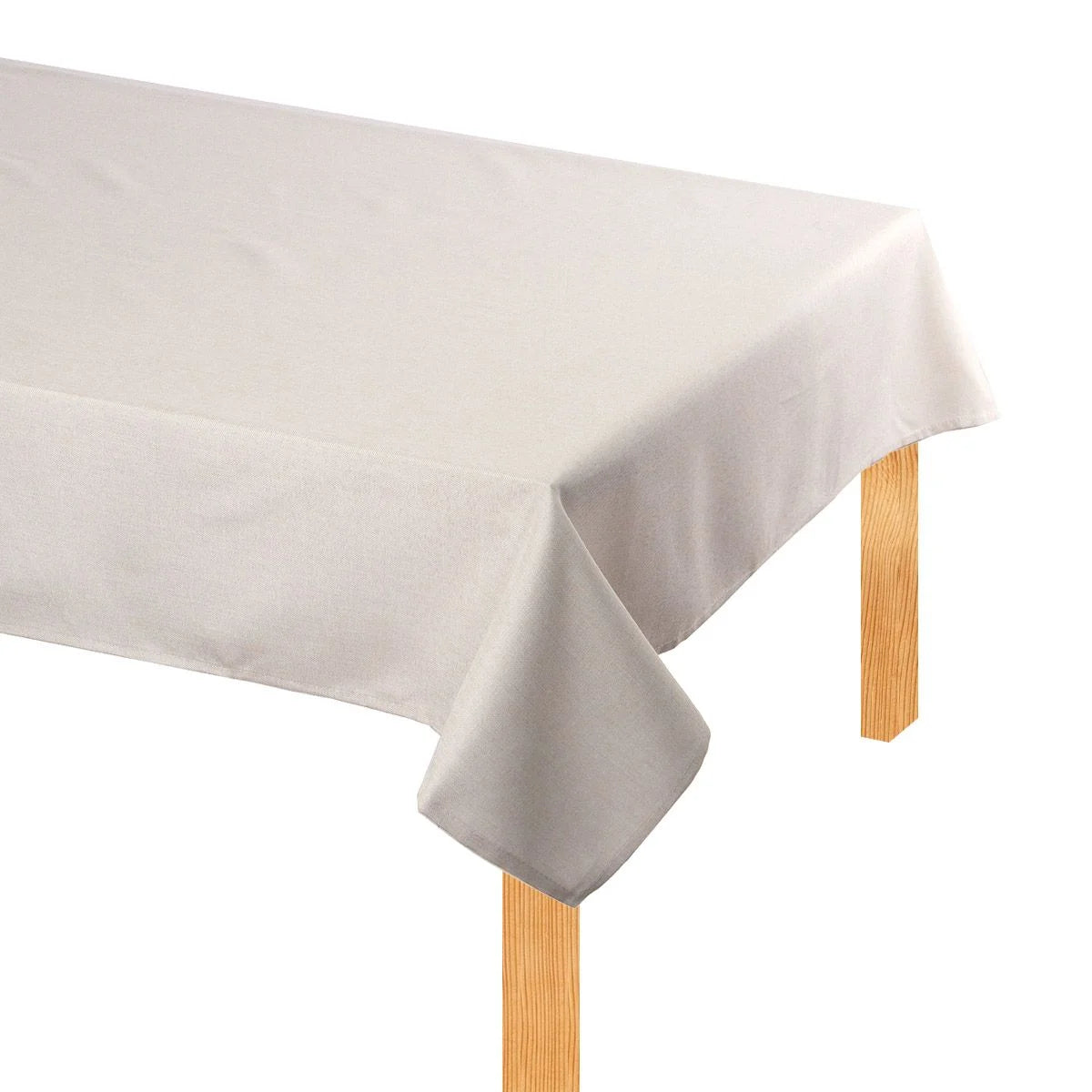 Tovaglia Antimacchia Kiki Effetto Lino Quadrata 140x140 cm 4 Posti No Stiro