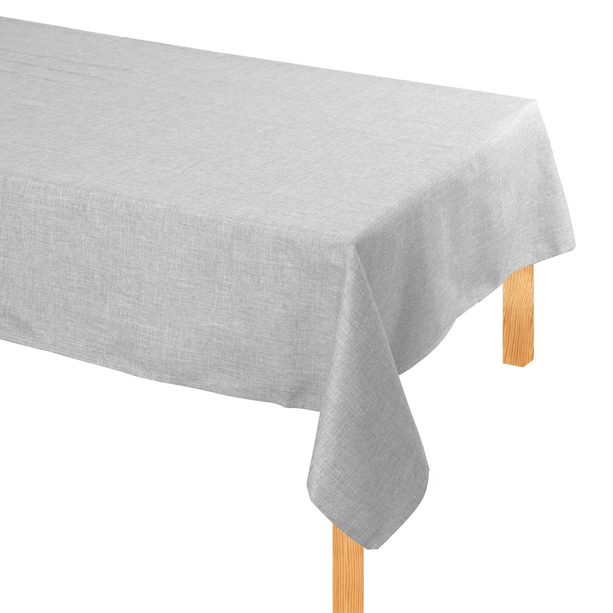 Tovaglia Antimacchia Kiki Effetto Lino Quadrata 140x140 cm 4 Posti No Stiro