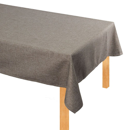 Tovaglia Antimacchia Kiki Effetto Lino Quadrata 140x140 cm 4 Posti No Stiro