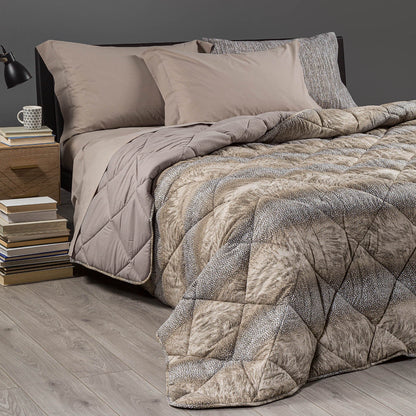 Trapunta Invernale in Microfibra Caleffi Cariblu Desert - Calda e Made in Italy