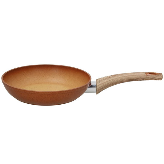 Padella 1 Manico 28 Cm Alluminio Arancio LINEA TRADITIONAL STONE